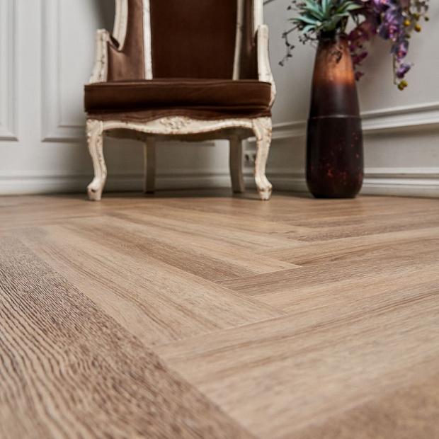 Vinilam Parquet Herringbone IS11133 (Паркет Северный)
