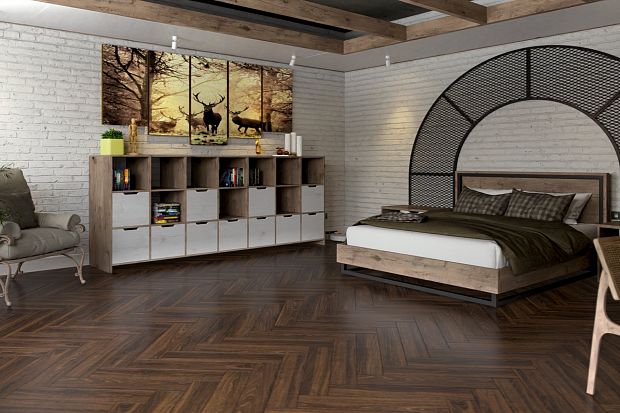 Массивная доска Damy Floor Каштановый Евростандарт