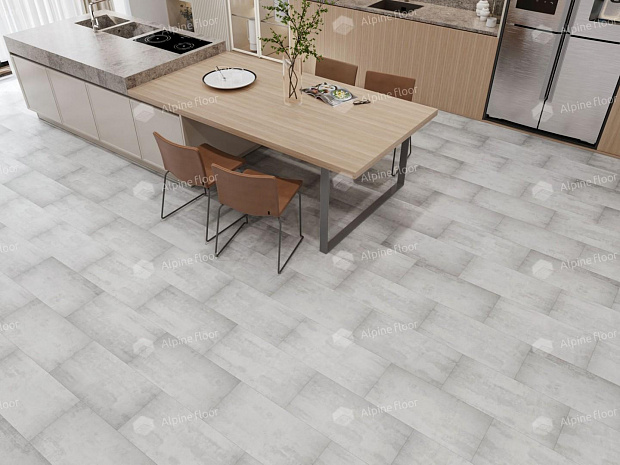 Кварц-винил Alpine Floor Light Stone ECO-15-6