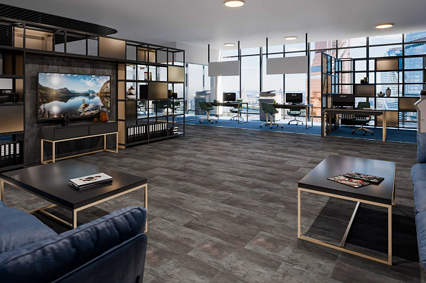 Кварц-винил Damy Floor Ascent LVT K3053-3-LVT Вайсхорн
