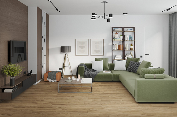 SPC-ламинат Damy Floor Family 0036-2 Орех Европейский