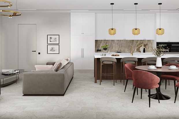 Кварц-винил Damy Floor Ascent LVT 6210-1-LVT Пик Лайла