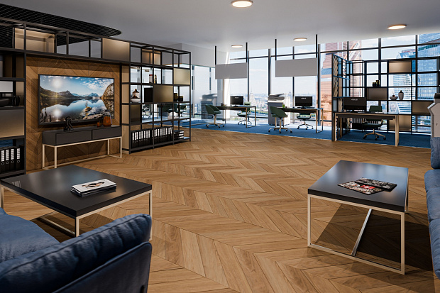Кварц-винил Damy Floor Chevron LVT DF09-Ch-LVT Монсоро