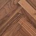 Инженерная доска Wood Bee Английская елка АМЕРИКАНСКИЙ ОРЕХ SELECT - фото №1