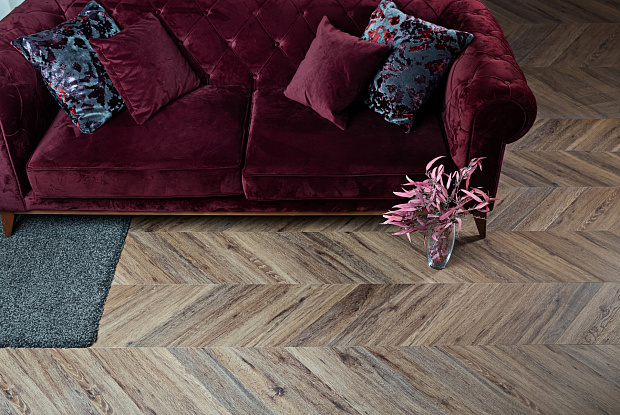 Vinilam Parquet Chevron I107516  (Шеврон Лувр)