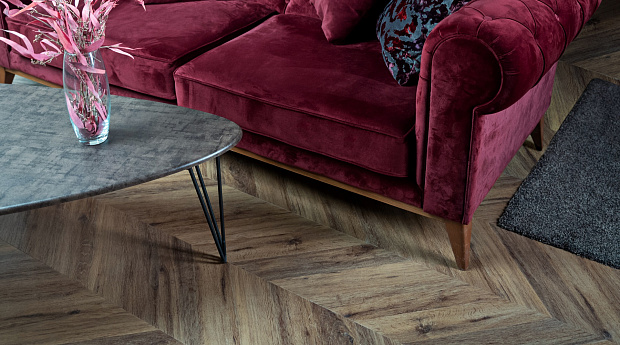Vinilam Parquet Chevron I107516  (Шеврон Лувр)