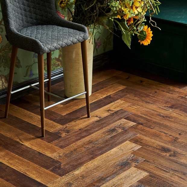 Vinilam Parquet Herringbone IS11155  (Паркет Парижский)