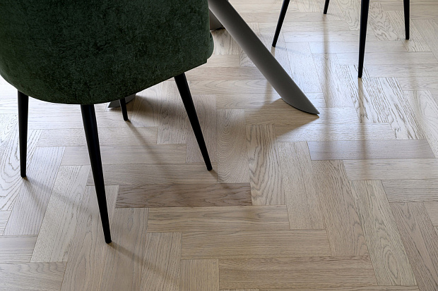 Паркетная доска Quartz Parquet Штучный паркет Дуб Бисквитный 44-1258-07