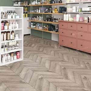 SPC ламинат французская елка Chevron Alpine Дуб Исида ECO 18-8