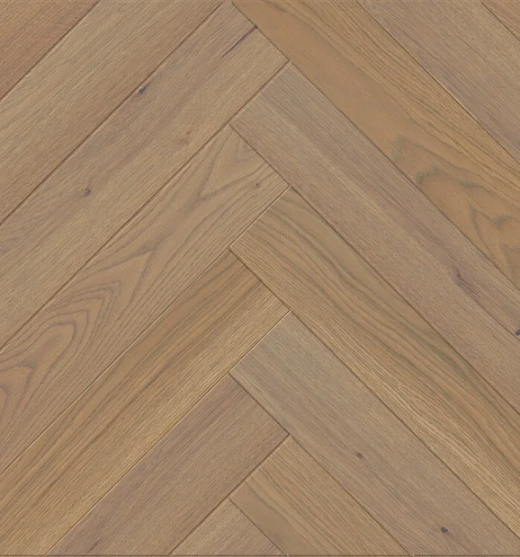 Инженерная доска Living Tree Английская елка Дуб Дымчатый 12 Натур