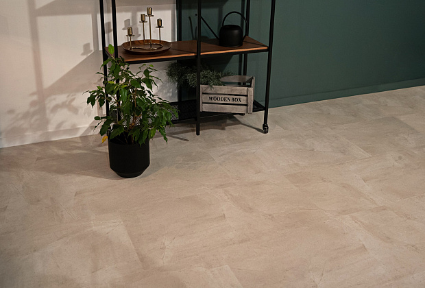 Vinilam Ceramo Stone 71615 (Бетон Белый)