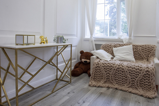 SPC-ламинат Damy Floor Family T7020-5D Дуб Состаренный Серый