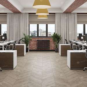 SPC ламинат французская елка Chevron Alpine Карите ECO 18-11