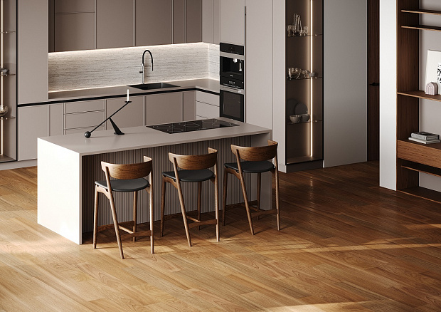 Паркетная доска Quartz Parquet Классик 5 Дуссия Африканская 550-63