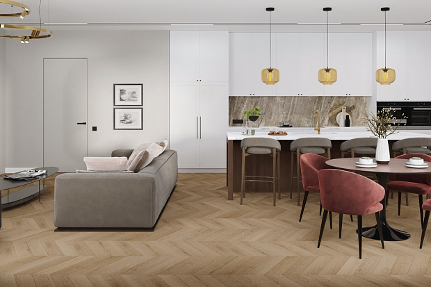 SPC-ламинат Damy Floor Chevron DF10-Ch Сен-Клу