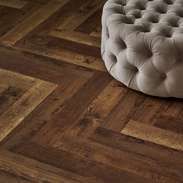 Vinilam Parquet Herringbone Glue GD11177  (Паркет Версальский)