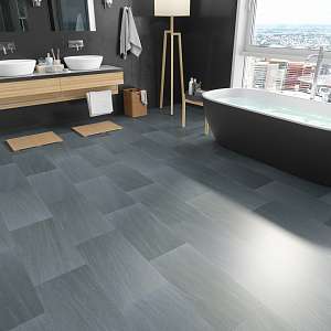 SPC-ламинат Fargo Stone 64S452 Черный Алмаз