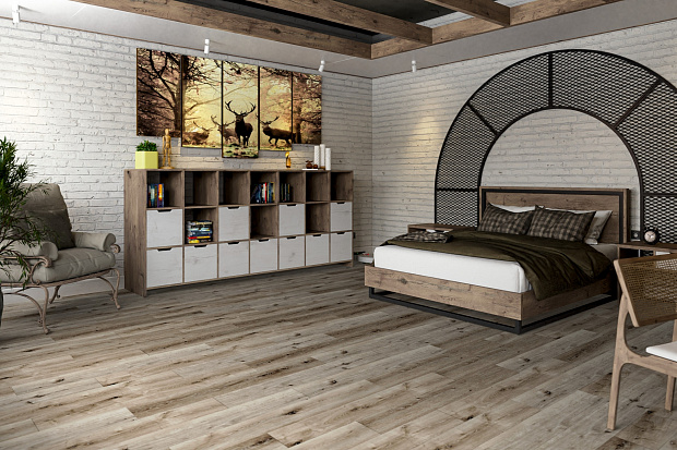 SPC-ламинат Damy Floor Family 1508-1 Дуб Лофт