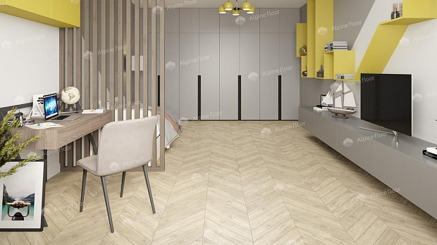 Кварц-винил Alpine Floor Chevron Alpine LVT ECO 20-7