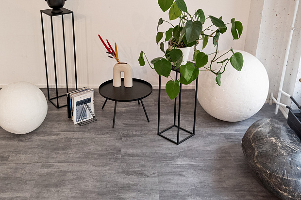 Vinilam Ceramo Stone 71616 (Цемент Серый)