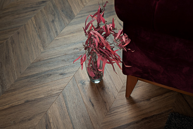 Vinilam Parquet Chevron I107516  (Шеврон Лувр)