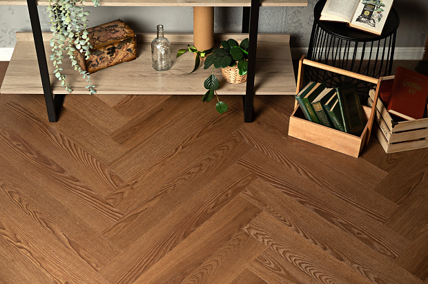 Vinilam Parquet Herringbone Glue GD11200  (Паркет Винсент)