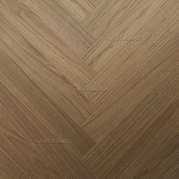 Инженерная доска Английская елка Greenline Ultima 801 Дуб Спейс