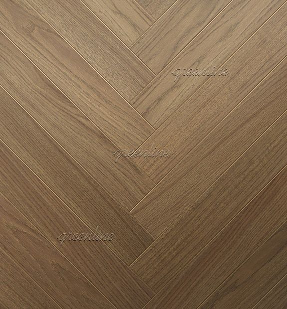 Инженерная доска Английская елка Greenline Ultima 801 Дуб Спейс