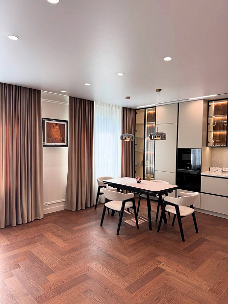 Паркетная доска Quartz Parquet Английская Ёлка Дуб Рустикальный 33-410