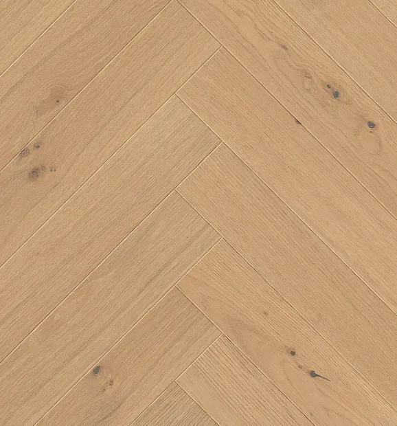 Инженерная доска Living Tree Английская елка Дуб Сахара 13.5 Натур