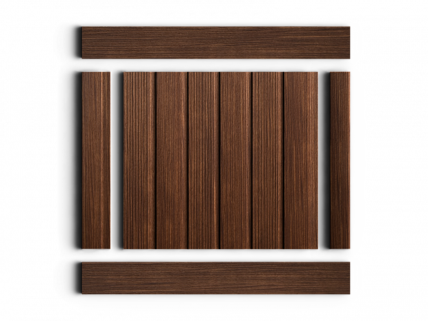 Декоративная панель HIWOOD LV123 BR396