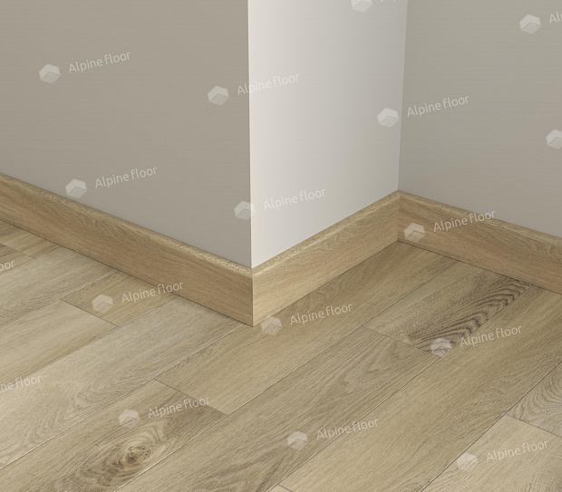 Напольный плинтус Alpine Floor Parquet Light SK 13-17 Дуб Синистра