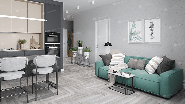 Кварц-винил Alpine Floor Parquet LVT ECO-16-18