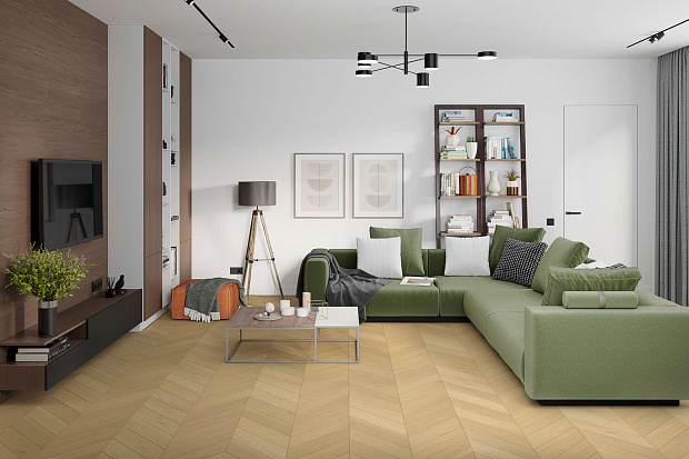 Кварц-винил Damy Floor Chevron LVT DF03-Ch-LVT Тюильри