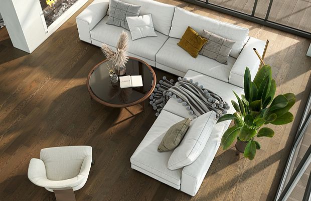 Паркетная доска Quartz Parquet Классик 5 Дуб Рустикальный 410