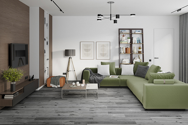 SPC-ламинат Damy Floor Family T7020-23 Дуб Сильвер