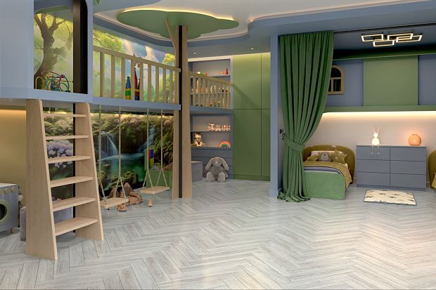 Массивная доска Damy Floor Ванильный Селект