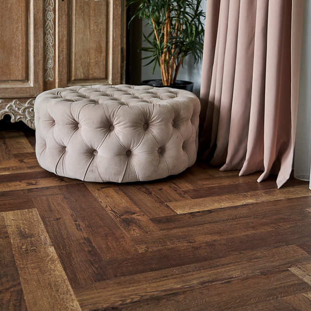 Vinilam Parquet Herringbone Glue GD11177  (Паркет Версальский)