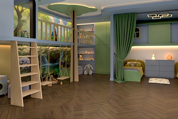 Массивная доска Damy Floor Ореховый Евростандарт