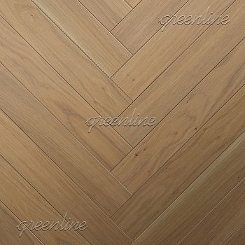 Инженерная доска Английская елка Greenline Extra 701 Дуб Бенефит
