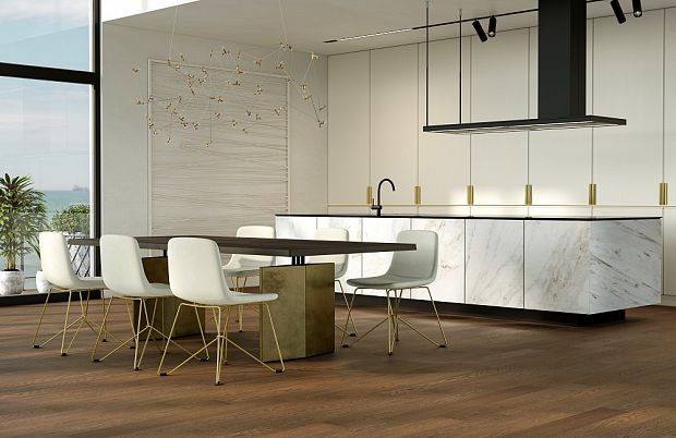 Паркетная доска Quartz Parquet Классик 5 Дуб Рустикальный 410