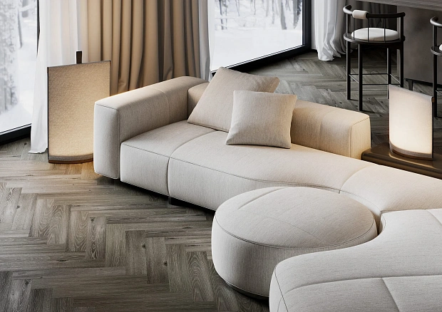SPC-ламинат Fargo Parquet 33-379-6 Дуб Рыцарский Замок