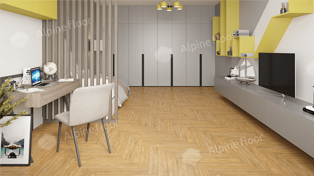 Ламинат Alpine Floor Original Herringbone 12 Pro LF106-04