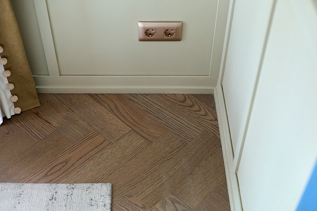 Паркетная доска Quartz Parquet Штучный паркет Дуб Конго 44-1258-54