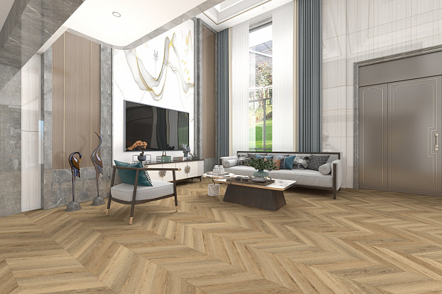 SPC-ламинат Damy Floor Chevron DF10-Ch Сен-Клу
