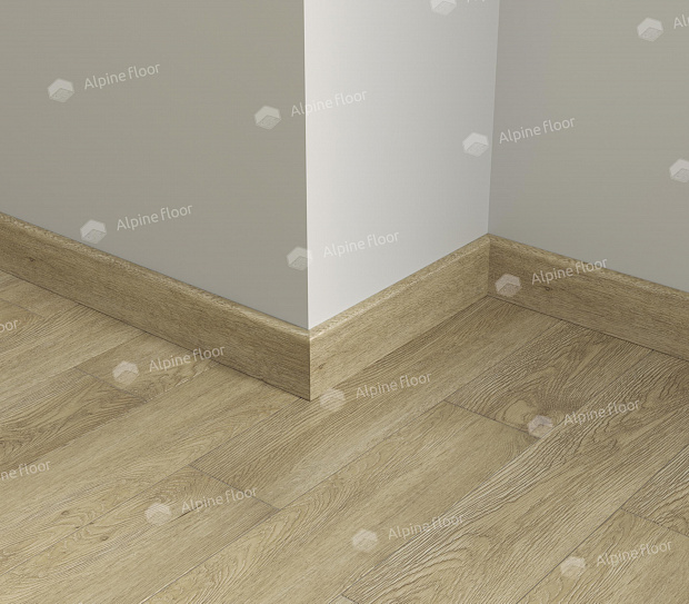 Напольный плинтус Alpine Floor Parquet Light SK 13-3 Дуб Ваниль Селект