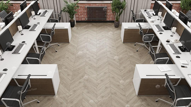 Кварц-винил Alpine Floor Chevron Alpine LVT ECO 20-11