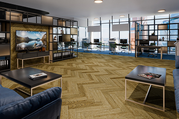 Кварц-винил Damy Floor London LVT 190902EL-07-LVT Шеффилд