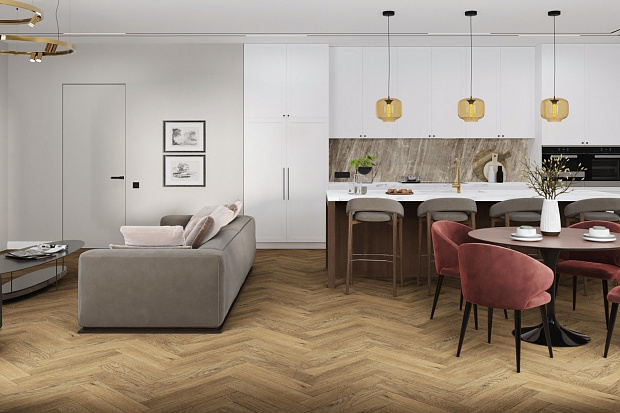Кварц-винил Damy Floor London LVT 200410EL-01-LVT Кембридж