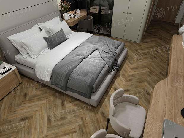 Кварц-винил Tulesna Art Parquet LVT 1005-801